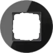Gira 0211135 0211135 Abdeckrahmen 1f Studio G Schwarz (211135)
