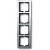 Busch-Jaeger 1724-80 Wandplatte/Schalterabdeckung Chrom (2CKA001754A4107)
