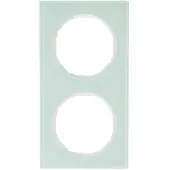 Berker 10122209 Schalter de Light Glas Bianco