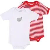 Playshoes Tutina / body per bambino grigio / rosso / bianco
