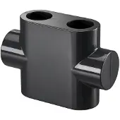 Oventrop Copertura di design per passaggio Multiblock T, antracite