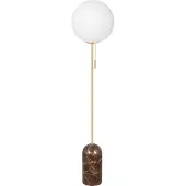 Globen Lighting Piantana Torrano, marrone, altezza 145 cm