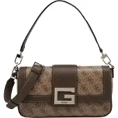 GUESS Brightside Borsa Logo 4 g Latte