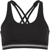LASCANA Reggiseno sportivo nero