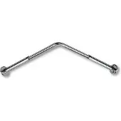Delabie Binario per tende EVers. estensibile 700-900 mm, acciaio inox pol.