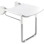 Delabie Sedile doccia pieghevole con base in acciaio inox satinato
