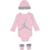 Jordan Set 'JUMPMAN' grigio / rosa