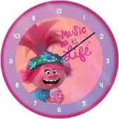 Pyramid Orologio Da Parete Trolls Music Is Life
