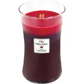 Woodwick Sun Ripened Berries Trilogy Vase 609 g — Candela Profumata