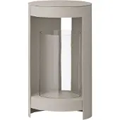 AYTM Lanterna Ora, grigio-marrone, altezza 28,2 cm, vetro, alluminio