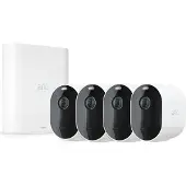 Arlo Pro 3 Smarthome camera bianca confezione da 4 pezzi