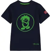 TROLLKIDS Kid's Troll T T-shirt Bambini (98, blu)