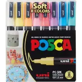 Posca Pennarello A Punta Fine Pc3m