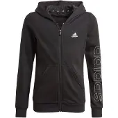 Adidas Felpe con cappuccio HAJA ragazza - Nero - 5 / 6 anni