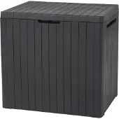 Keter Contenitore da giardino CITY 113 l antracite