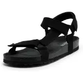 Grand Step Shoes Leo Sandali (38, nero)
