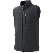 Mufflon Ivo Gilet in lana merino Uomo (M, nero/grigio)