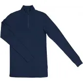 Joha Blouse with Zip Intimo lana merinos Uomo (S, blu)