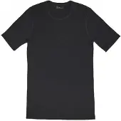 Joha T-Shirt Intimo lana merinos Uomo (XXL, nero)