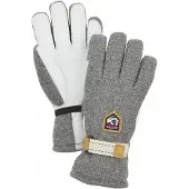 Hestra Windstopper Tour 5 Finger Guanti (8, grigio)