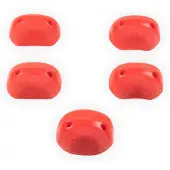Wataaah Dojo 5 Appigli da arrampicata rosso/bianco