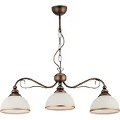 Jupiter Lampada a sospensione Casale, 3 luci, lunghezza 74 cm