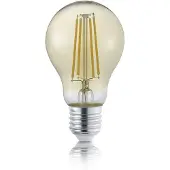 TRIO Lighting E27 8W lampadina LED a filamento oro 2.700K