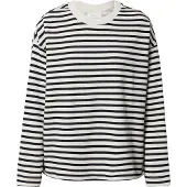 Armedangels Women's Frankaa Stripe Maglione Donna (M, grigio)
