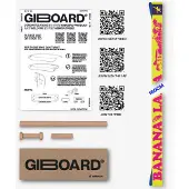 Gibbon Slacklines Giboard Line Slackline (160 x 3,5 cm, banana lama)