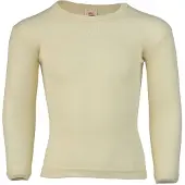 Engel Kids' Undershirt L/S Intimo Bambini (128, beige)