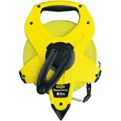 Stanley HTS Bandmaß PowerWinder Fiberglas 60m