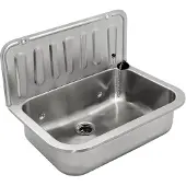 Differnz Beccuccio in acciaio inox con valvola 49,5 cm