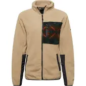 Iriedaily Wonderer Track Jacket Giacca in pile Uomo (M, beige)