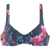 Sunseeker Top per bikini navy / colori misti