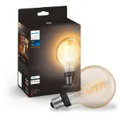 Philips Hue White Ambiance Filament G93 Globo - Lampadina Connessa E27