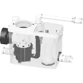 Sfa Fäkalienhebeanlage Sanipack Pro UP z. Anschl. an Hänge-WC,WT,Dusche,Bidet