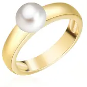 Valero Pearls Anello oro / bianco perla