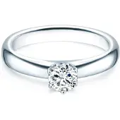Trilani Anello argento / trasparente