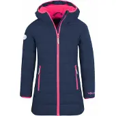 TROLLKIDS Girl's Stavanger Coat Cappotto Bambini (128, blu)