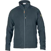 Fjällräven Buck Fleece Giacca in pile Uomo (M, blu)