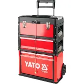 YATO Carrello portautensili con 2 cassetti 52x32x72 cm