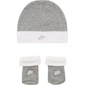 Nike Kids Set di biancheria 'Futura' grigio / bianco