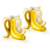 Donkey Portacandele Banana Romance (2 Pieces) (210735)