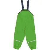 Playshoes Pantaloni con pettorina navy / verde chiaro