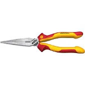Wiha Pinze a becchi tondi, professionali, L.160mm dritte VDE,