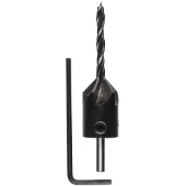 Bosch Punta Elicoidale Con Svasatore 4 Mm