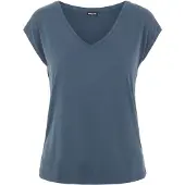 Pieces T-shirt A V | Blu | S