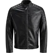 Jack & Jones Giacca In Finta Pelle Scamosciata