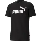 Puma T-shirt ESS LOGO TEE uomini - Nero - US L