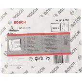 Bosch 3000, testa a D, 34°, 80 mm, zincato, liscio